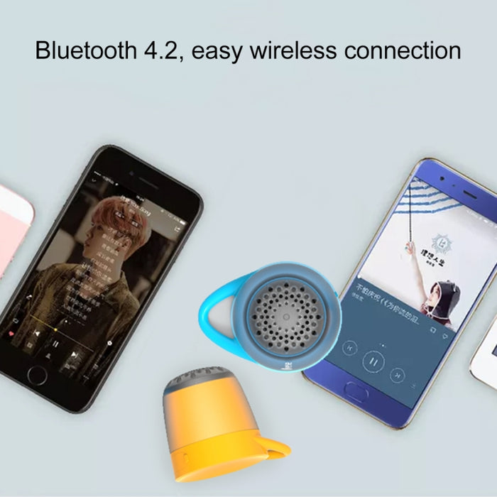 Universe XHH-T502 Altavoces portátiles Mini altavoz inalámbrico Bluetooth V4.2, compatible con manos libres/compatible con reproductor de música TF