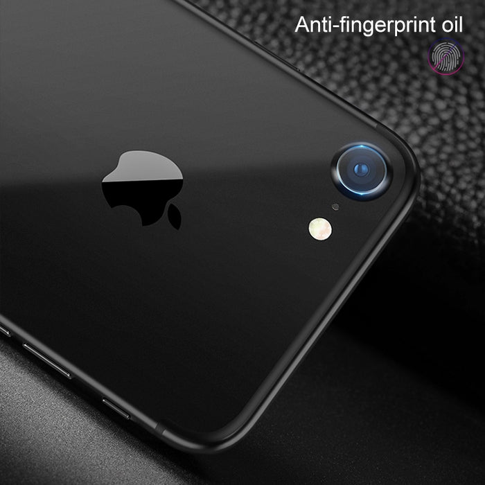 Para iPhone 7 Protector de lente de cámara trasera circular Película protectora de vidrio templado