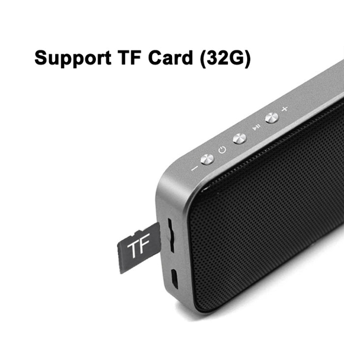 BT209 Mini altavoz inalámbrico ultrafino portátil para exteriores con Bluetooth, compatible con tarjeta TF y llamadas manos libres