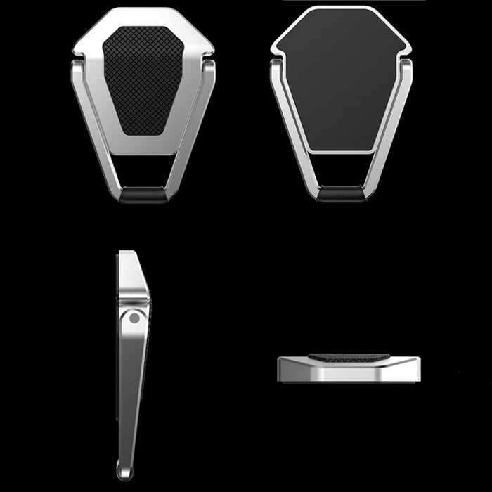 2 PCS R-JUST BJ01 Soporte plegable universal para computadora portátil con forma de escudo adhesivo