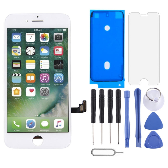 Montaje completo de pantalla LCD y digitalizador para iPhone 7, For iPhone 7, i7 Black