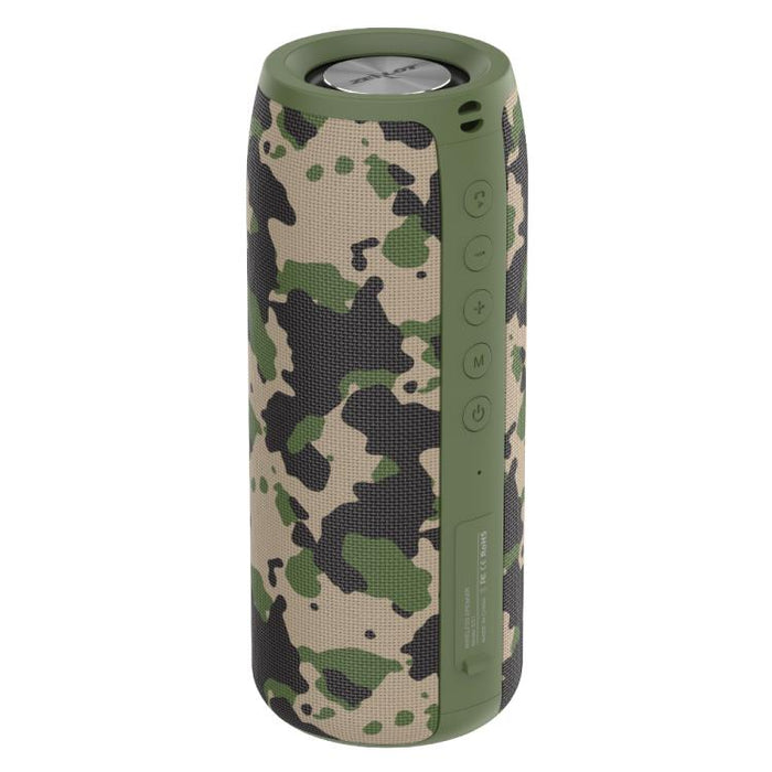 ZEALOT S51 Altavoz Bluetooth estéreo portátil con micrófono incorporado, compatible con llamadas manos libres, tarjeta TF y AUX