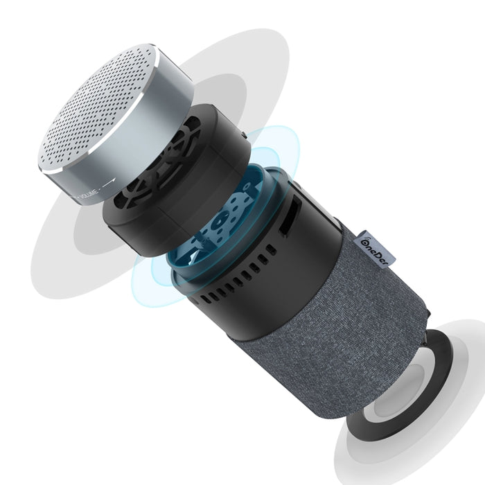 Mini altavoz inalámbrico Bluetooth Oneder V13, compatible con manos libres, TF, FM y AUX.