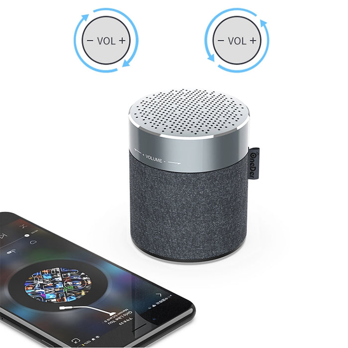 Mini altavoz inalámbrico Bluetooth Oneder V13, compatible con manos libres, TF, FM y AUX.