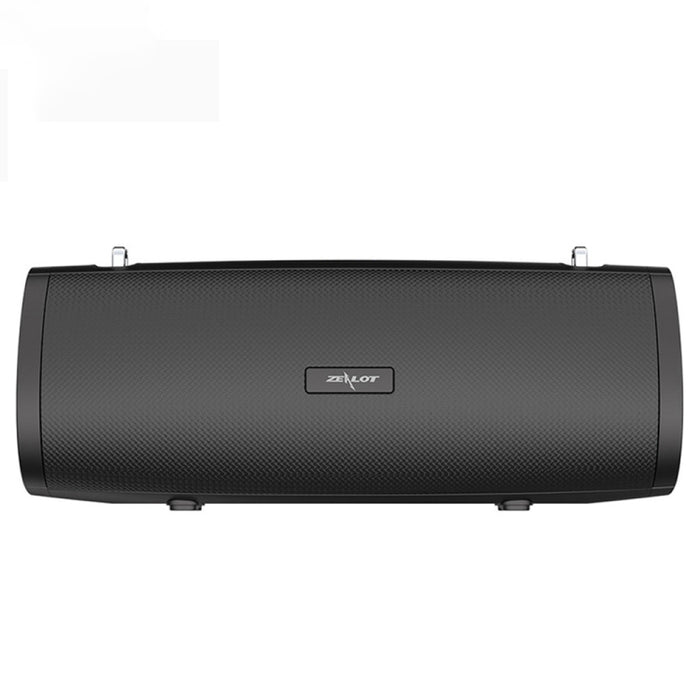 ZEALOT S39 Altavoz Bluetooth inalámbrico con subwoofer portátil con micrófono incorporado, compatible con llamadas manos libres, tarjeta TF y AUX