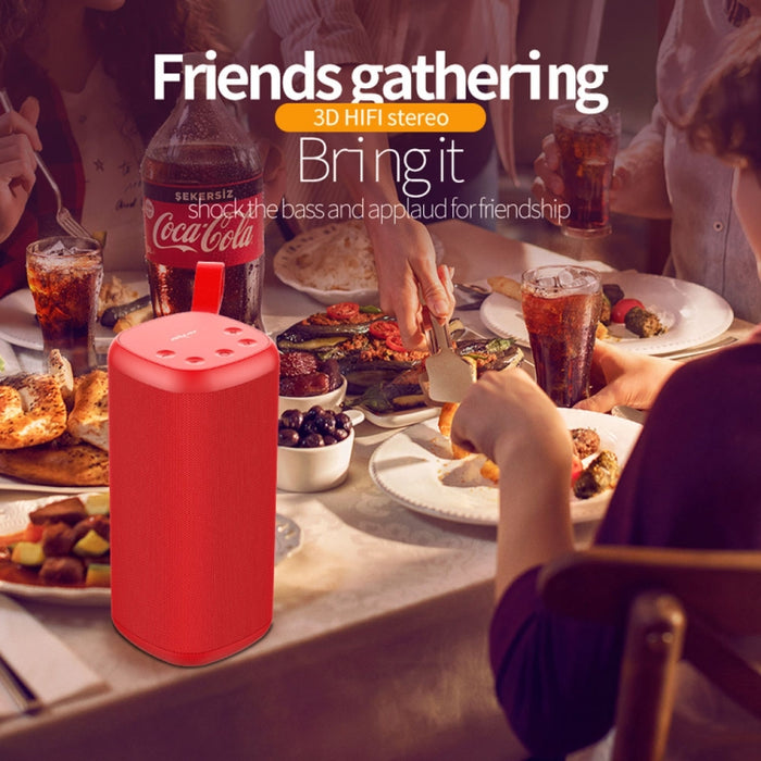 ZEALOT S35 Altavoz Bluetooth inalámbrico estéreo portátil de graves pesados con micrófono incorporado, compatible con llamadas manos libres, tarjeta TF y AUX
