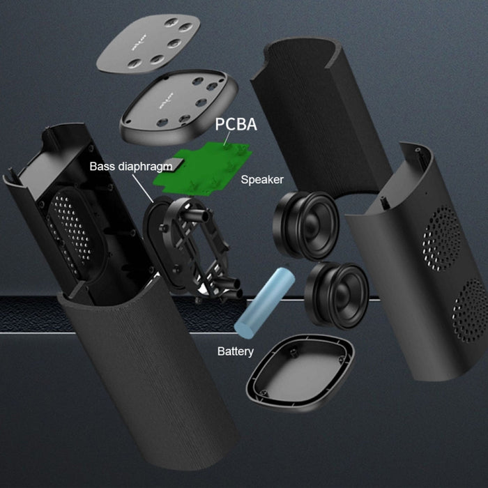 ZEALOT S35 Altavoz Bluetooth inalámbrico estéreo portátil de graves pesados con micrófono incorporado, compatible con llamadas manos libres, tarjeta TF y AUX