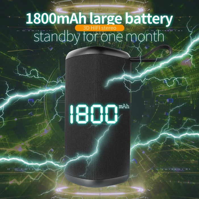 ZEALOT S35 Altavoz Bluetooth inalámbrico estéreo portátil de graves pesados con micrófono incorporado, compatible con llamadas manos libres, tarjeta TF y AUX