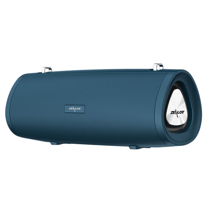 ZEALOT S38 Altavoz Bluetooth inalámbrico con subwoofer portátil con micrófono incorporado, compatible con llamadas manos libres, tarjeta TF y AUX