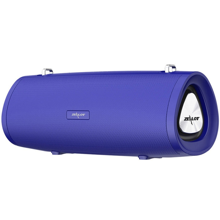 ZEALOT S38 Altavoz Bluetooth inalámbrico con subwoofer portátil con micrófono incorporado, compatible con llamadas manos libres, tarjeta TF y AUX