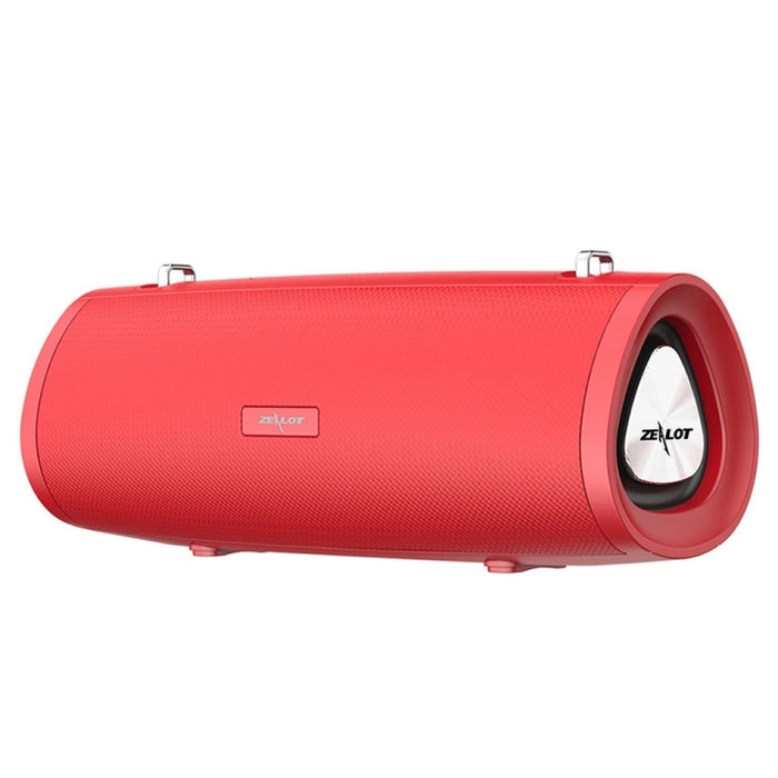ZEALOT S38 Altavoz Bluetooth inalámbrico con subwoofer portátil con micrófono incorporado, compatible con llamadas manos libres, tarjeta TF y AUX