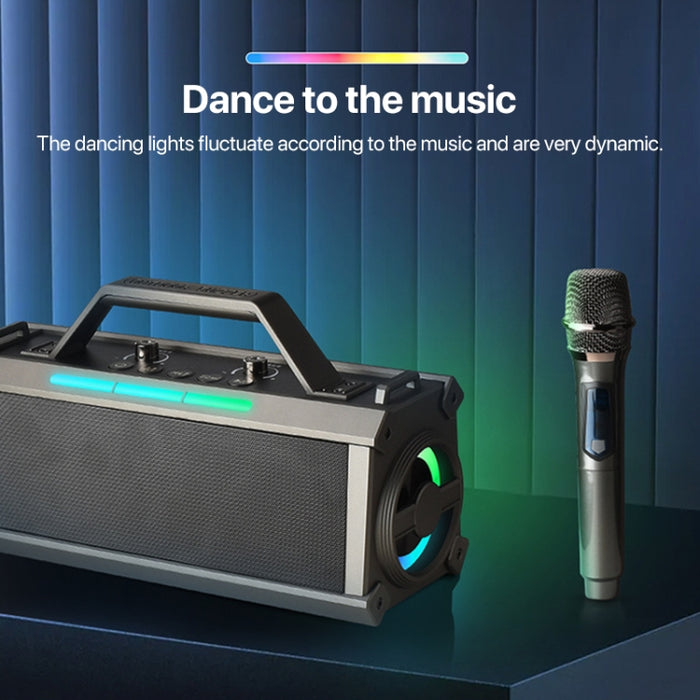 Altavoz Bluetooth inalámbrico portátil para exteriores L202, altavoz de Karaoke para el hogar, L202