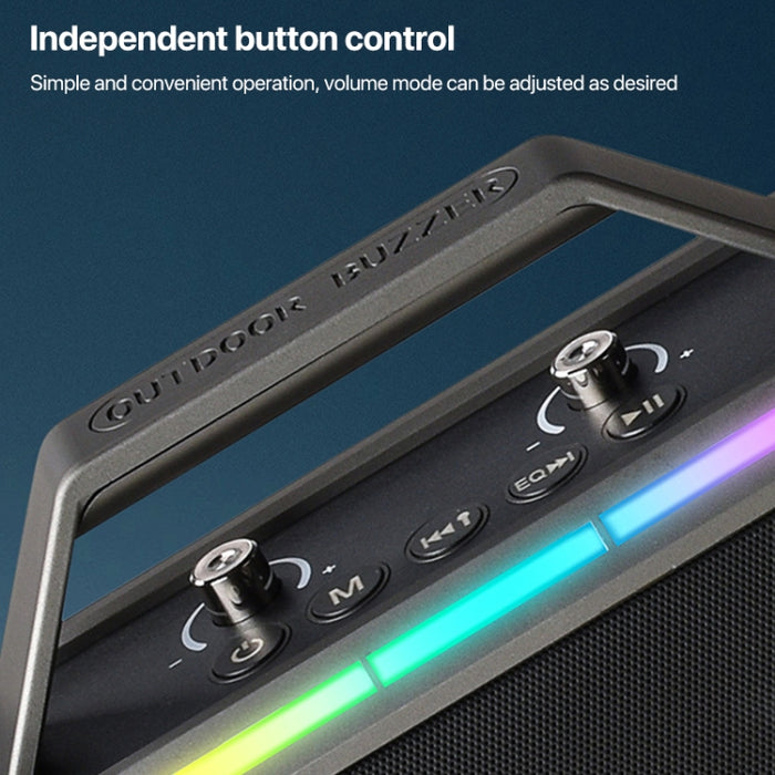 Altavoz Bluetooth inalámbrico portátil para exteriores L202, altavoz de Karaoke para el hogar, L202