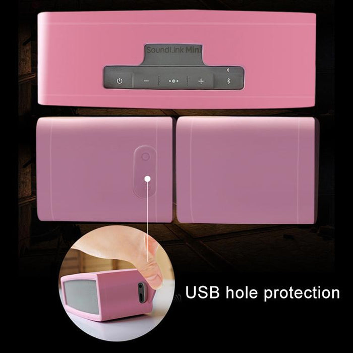 Funda protectora de altavoz Bluetooth de gel de sílice suave portátil a prueba de golpes para Bose Soundlink Mini 1/2