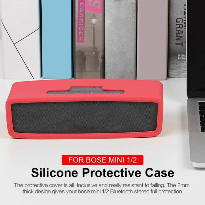 Funda protectora de altavoz Bluetooth de gel de sílice suave portátil a prueba de golpes para Bose Soundlink Mini 1/2