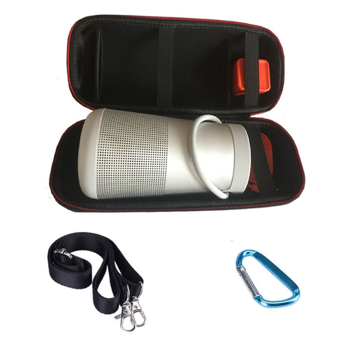 Altavoz Bluetooth portátil a prueba de golpes, caja protectora de un solo hombro, bolsa de almacenamiento para BOSE Soundlink Revolve+