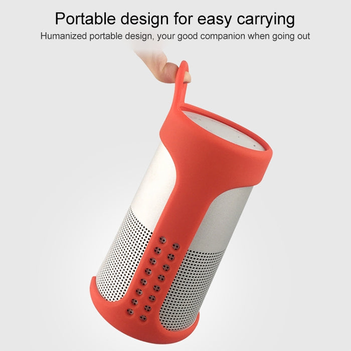 Funda protectora portátil a prueba de golpes de gel de sílice Bluetooth para altavoz Bose Soundlink Revolve