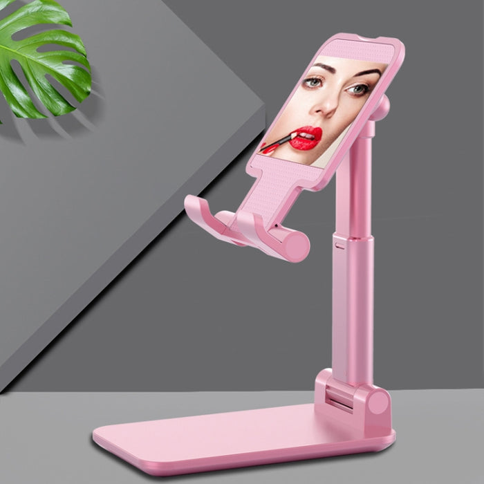 CH002 Soporte de escritorio para tableta, teléfono móvil, plegable, portátil, universal, con espejo