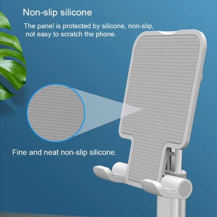 CH002 Soporte de escritorio para tableta, teléfono móvil, plegable, portátil, universal, con espejo