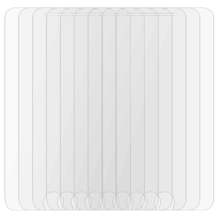 10 PCS para iPhone 8 Plus y iPhone 7 Plus 0,26 mm 9H Dureza superficial 2.5D Película de pantalla no completa de vidrio templado a prueba de explosiones