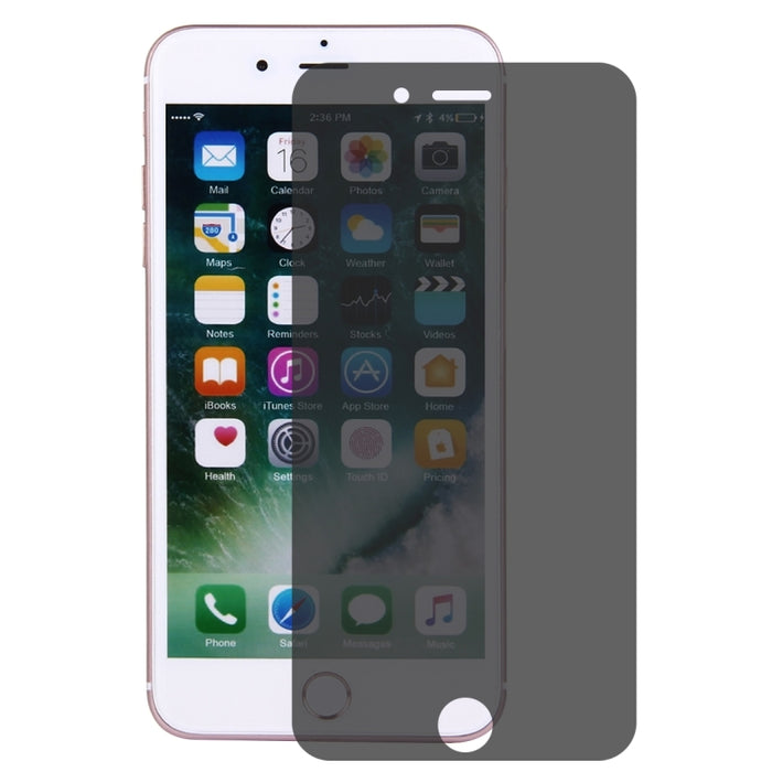 Para iPhone 7 Plus/8 Plus Protector de pantalla antideslumbrante de privacidad 0,26 mm 9H Dureza superficial 2.5D Película de pantalla de vidrio templado a prueba de explosiones