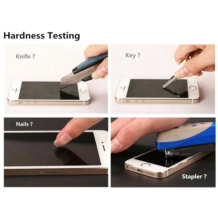 Para iPhone 7 Plus/8 Plus Protector de pantalla antideslumbrante de privacidad 0,26 mm 9H Dureza superficial 2.5D Película de pantalla de vidrio templado a prueba de explosiones