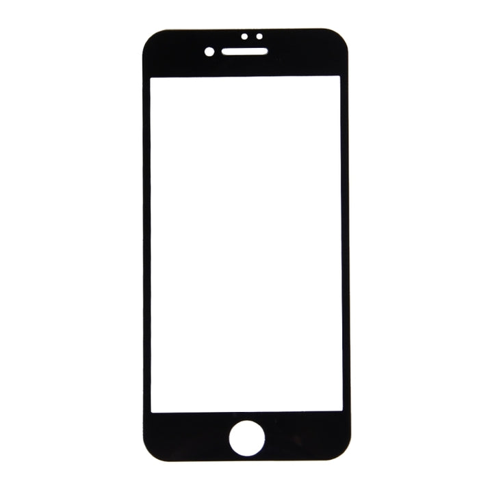 Para iPhone 7 Plus Protector de pantalla de impresión de seda 0,26mm 9H dureza superficial 2.5D película de pantalla de vidrio templado a prueba de explosiones