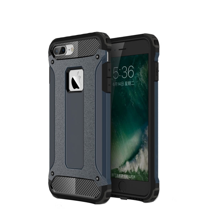 Para iPhone 8 Plus y 7 Plus Estuche combinado Tough Armor TPU + PC