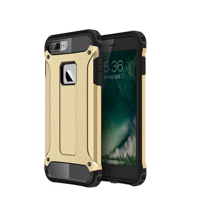 Para iPhone 8 Plus y 7 Plus Estuche combinado Tough Armor TPU + PC