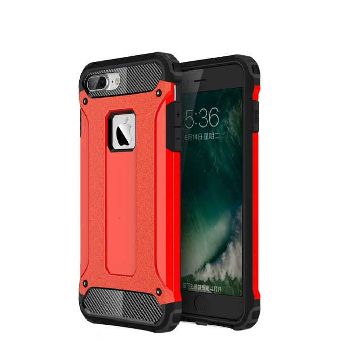 Para iPhone 8 Plus y 7 Plus Estuche combinado Tough Armor TPU + PC
