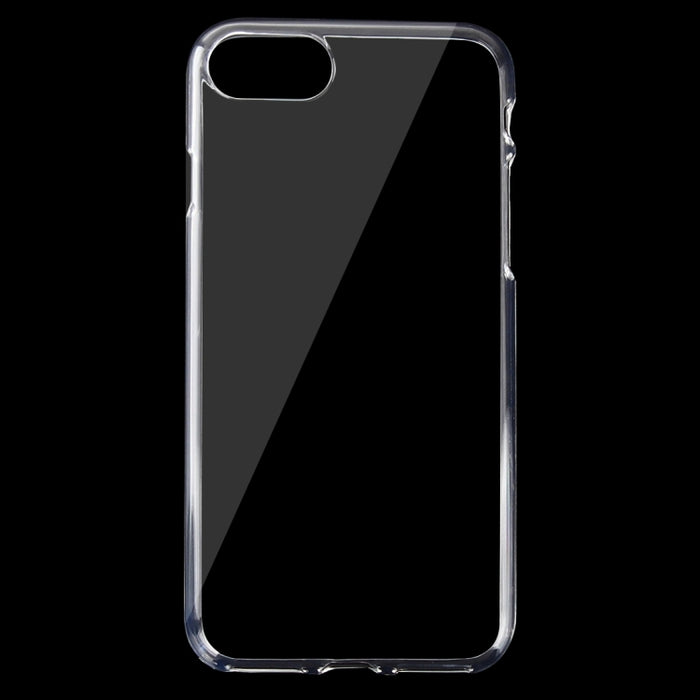 Para iPhone 8 Plus y 7 Plus Funda protectora transparente de TPU