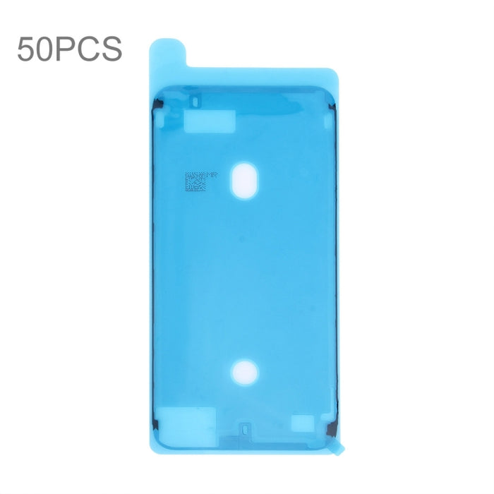 50 PCS para iPhone 7 Plus Carcasa frontal Marco LCD Placa de bisel Adhesivo impermeable (Negro + Blanco), 50 PCS for iPhone 7 Plus