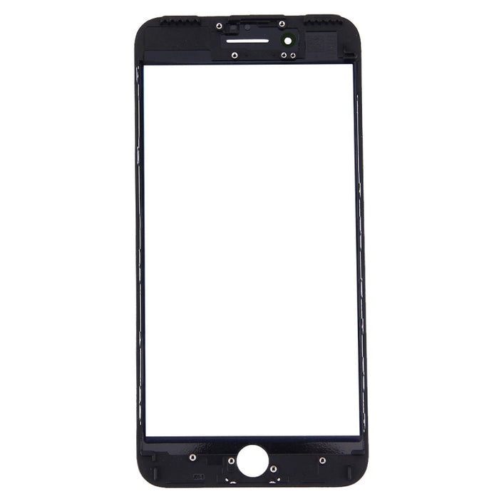 Lente de cristal exterior de pantalla frontal con marco de bisel de pantalla LCD frontal para iPhone 7 Plus, For iPhone 7 Plus (Frame)