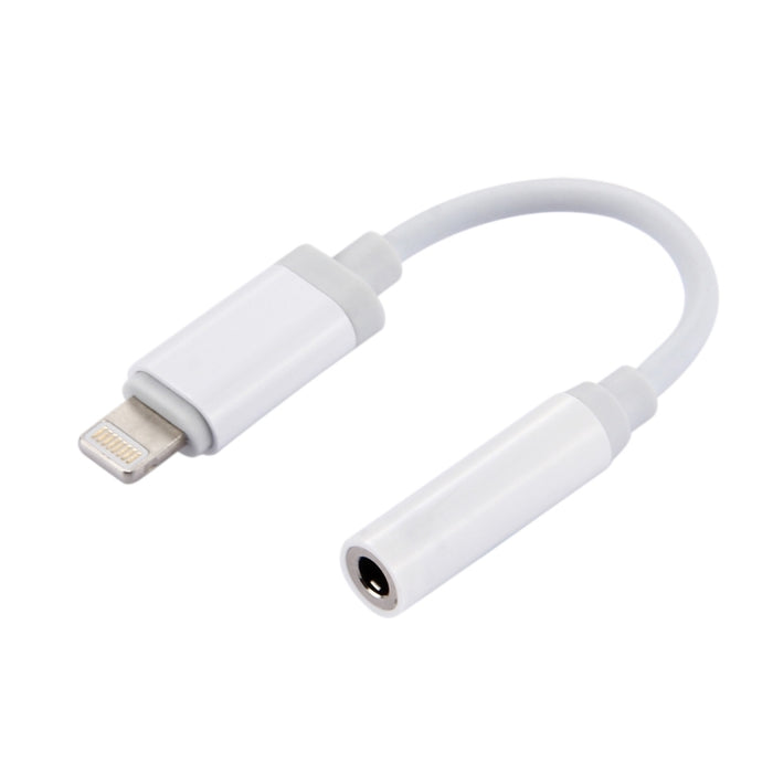 Cable adaptador de audio hembra de 8 pines macho a 3,5 mm, compatible con teléfonos iOS 10.3.1 o superiores