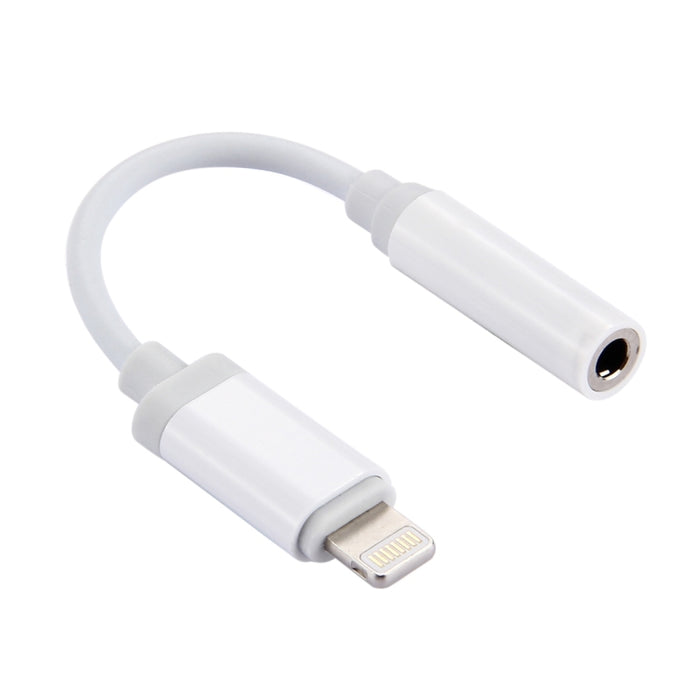 Cable adaptador de audio hembra de 8 pines macho a 3,5 mm, compatible con teléfonos iOS 10.3.1 o superiores