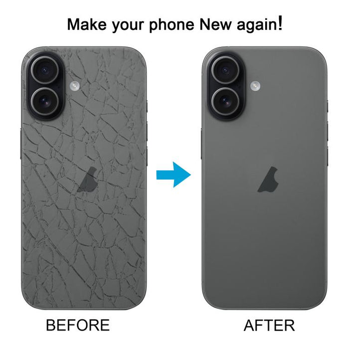 For iPhone 17 Glass Battery Back Cover