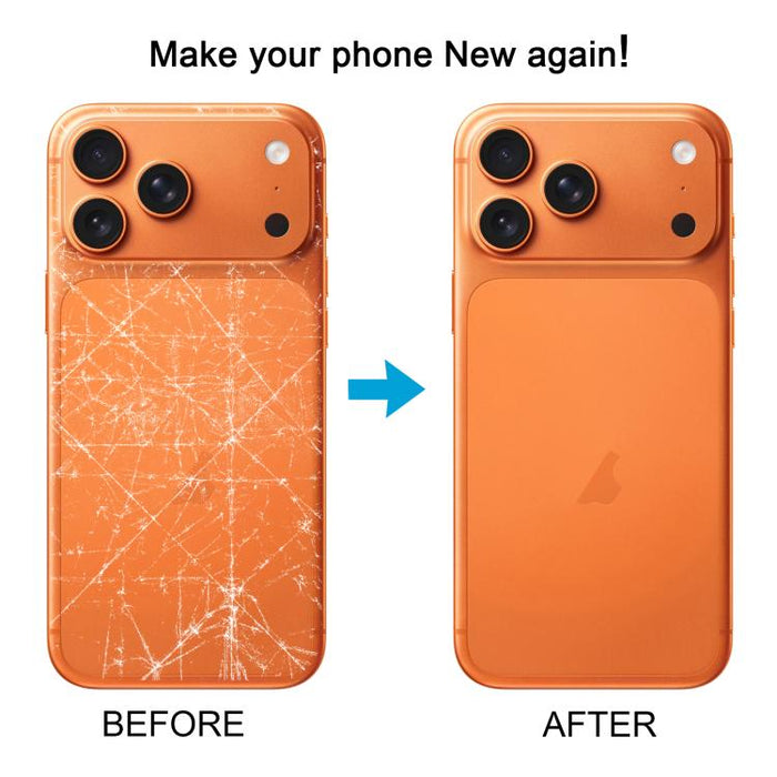 Back Housing Cover with Appearance Imitation of iP17 Pro for iPhone XR