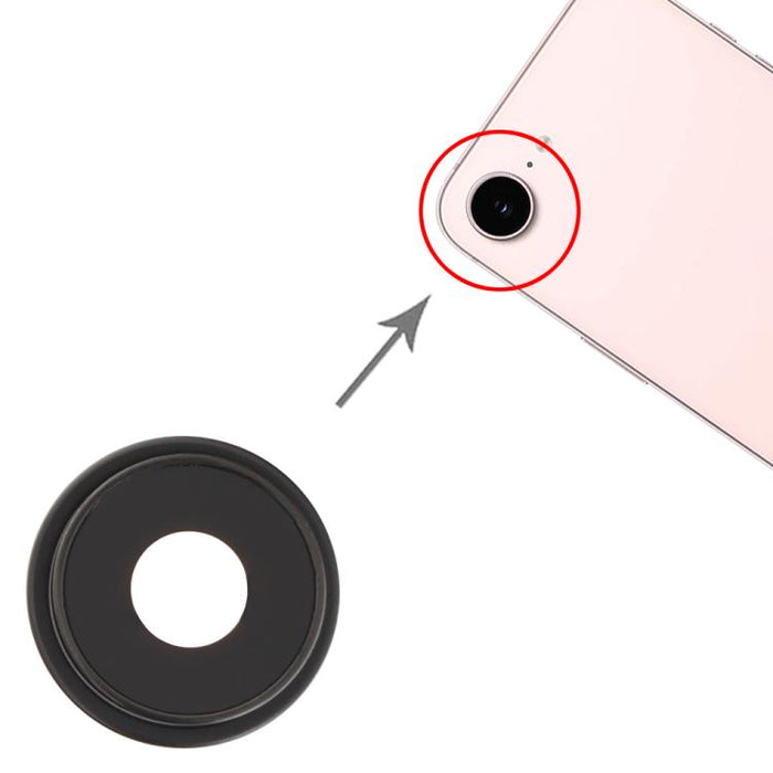 Tapa de la lente de la cámara trasera para iPhone 17e, For iPhone 17e