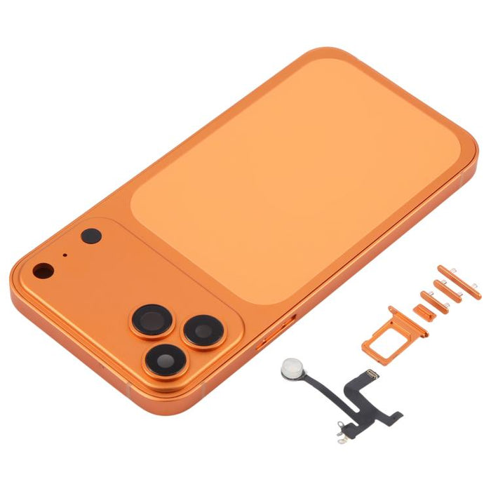 Carcasa trasera con apariencia que imita al iPhone 17 Pro para iPhone 12 Pro, For iPhone 12 Pro to iP17 Pro