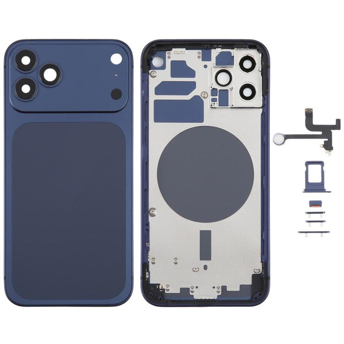Carcasa trasera con apariencia que imita al iPhone 17 Pro para iPhone 12 Pro, For iPhone 12 Pro to iP17 Pro