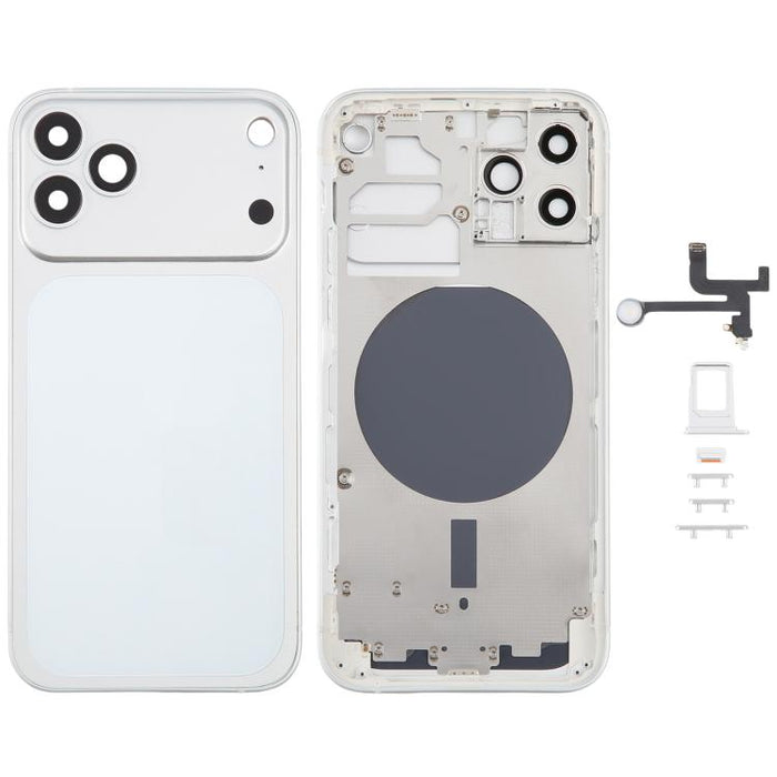 Carcasa trasera con apariencia que imita al iPhone 17 Pro para iPhone 12 Pro, For iPhone 12 Pro to iP17 Pro