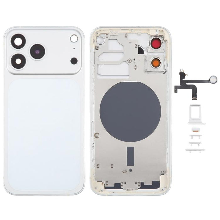 Carcasa trasera con apariencia que imita al iPhone 17 Pro para iPhone 12, For iPhone 12 to iP17 Pro