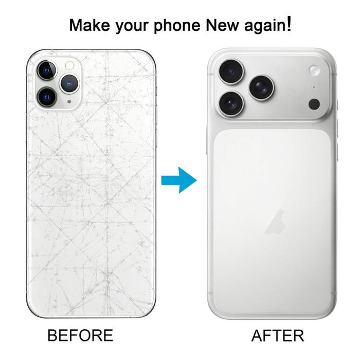 Carcasa trasera con apariencia que imita al iPhone 17 Pro Max para iPhone 11 Pro Max, For iPhone 11 Pro Max to iP17 Pro Max