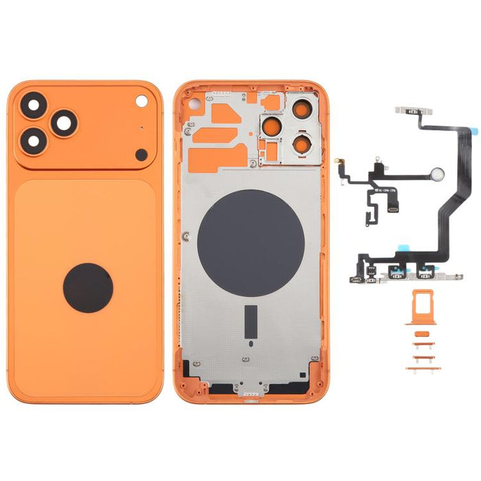 Carcasa trasera con apariencia que imita al iPhone 17 Pro Max para iPhone 12 Pro Max, For iPhone 12 Pro Max to iP17 Pro Max