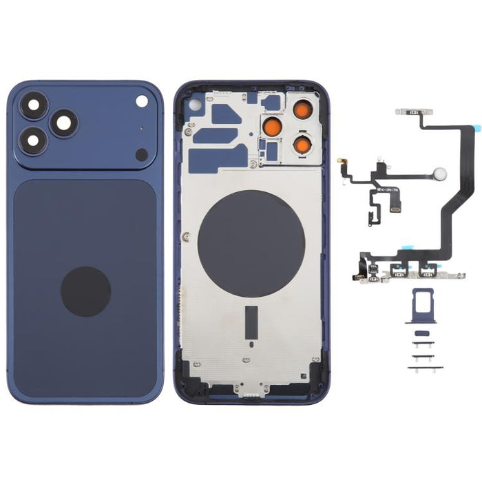 Carcasa trasera con apariencia que imita al iPhone 17 Pro Max para iPhone 12 Pro Max, For iPhone 12 Pro Max to iP17 Pro Max