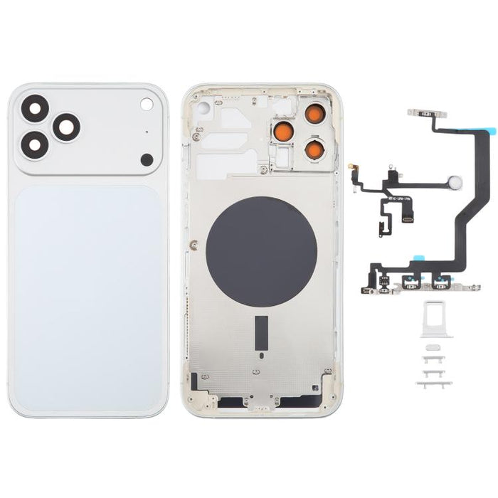 Carcasa trasera con apariencia que imita al iPhone 17 Pro Max para iPhone 12 Pro Max, For iPhone 12 Pro Max to iP17 Pro Max