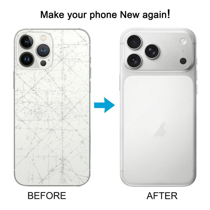 Carcasa trasera con apariencia que imita al iPhone 17 Pro Max para iPhone 13 Pro Max, For iPhone 13 Pro Max to iP17 Pro Max