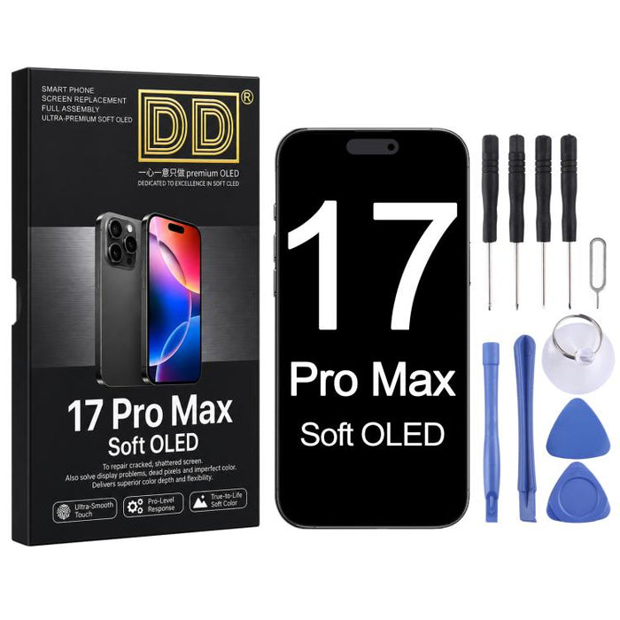 Pantalla OLED DD Soft para iPhone 16 Pro Max, For iPhone 17 Pro Max (Soft OLED)