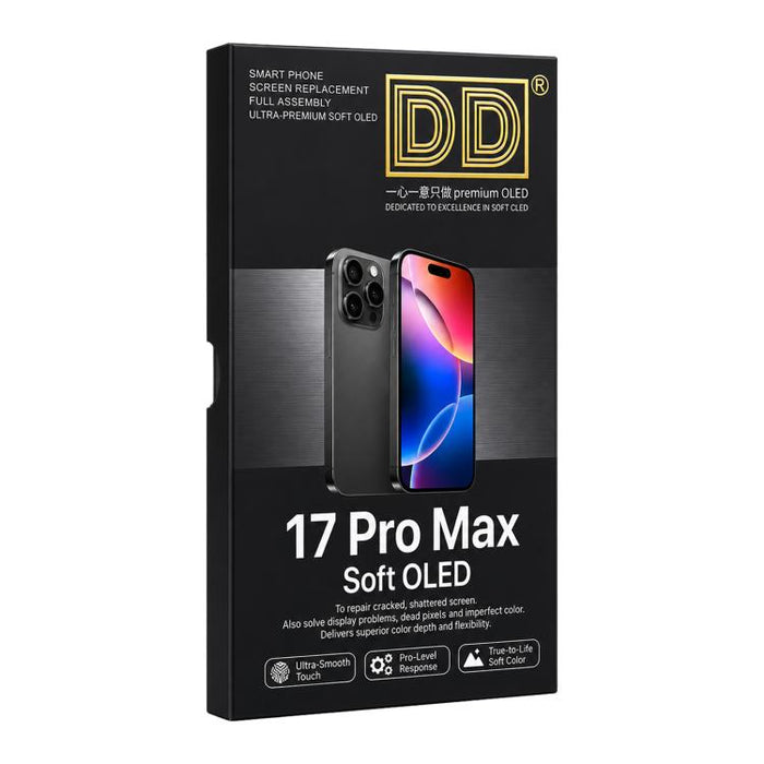 Pantalla OLED DD Soft para iPhone 16 Pro Max, For iPhone 17 Pro Max (Soft OLED)