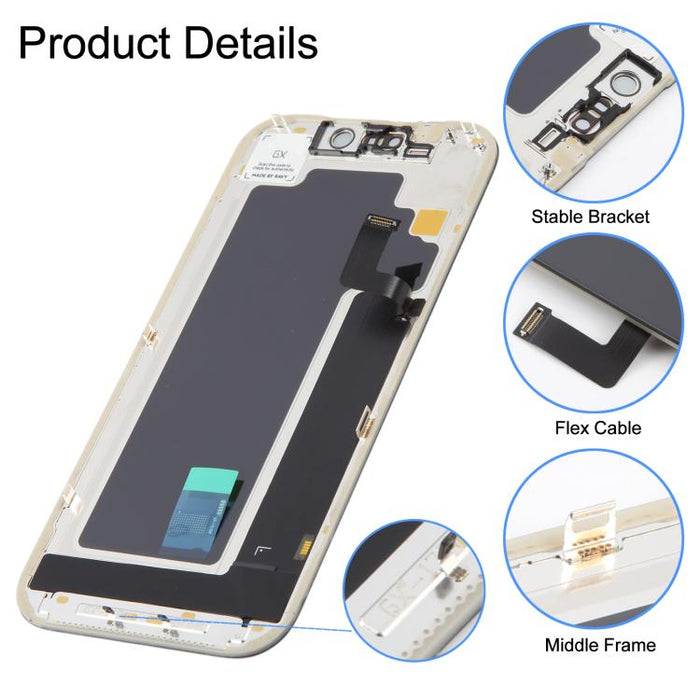 GX Hard OLED Screen For iPhone 17 Pro, For iPhone 17 Pro (Hard OLED)